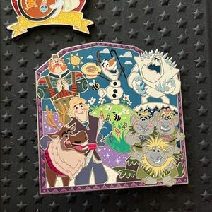 Frozen supporting cast pin